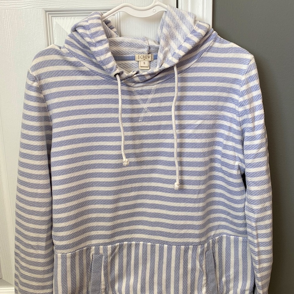 J. Crew Striped Beach Hoodie
